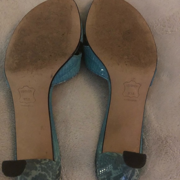 Stuart Weitzman open back heels - Picture 3 of 7